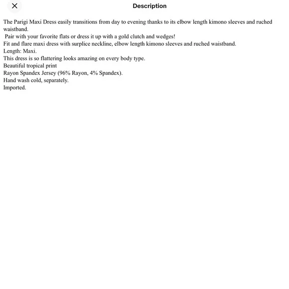 Lilly Pulitzer PARIGI MAXI DRESS POP UP JUNGLE HOPPIN - Picture 11 of 11